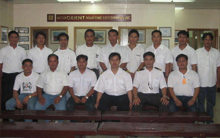Interorient's senior officers